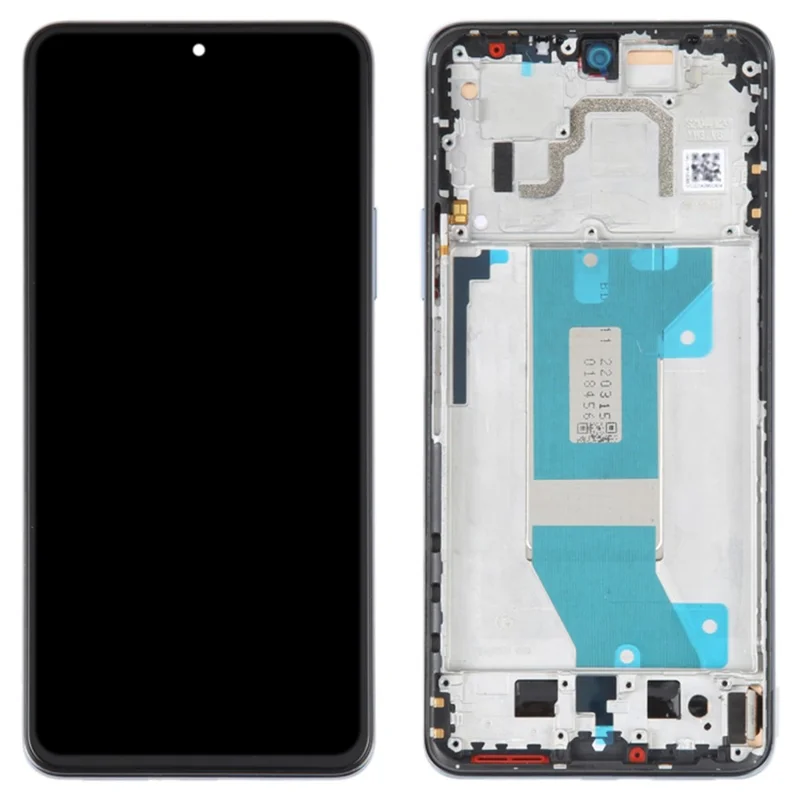 For Xiaomi Redmi K60E 5G Grade C LCD Screen and Digitizer Assembly + Frame Part (TFT Technology) (without Logo) - Blue