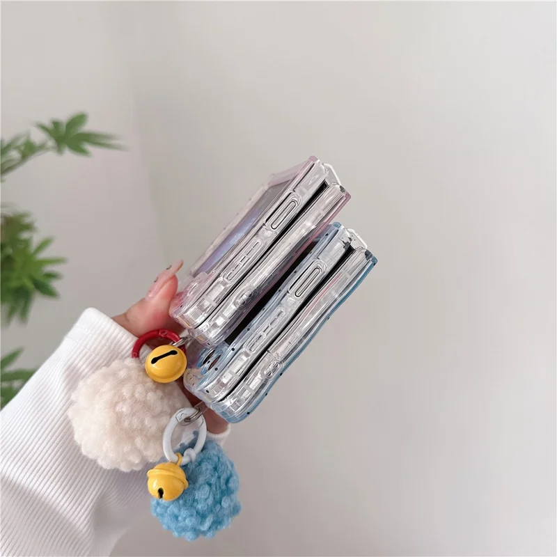 For Samsung Galaxy Z Flip5 5G Case Creative Pattern Printing TPU Back Phone Cover - Floral 2