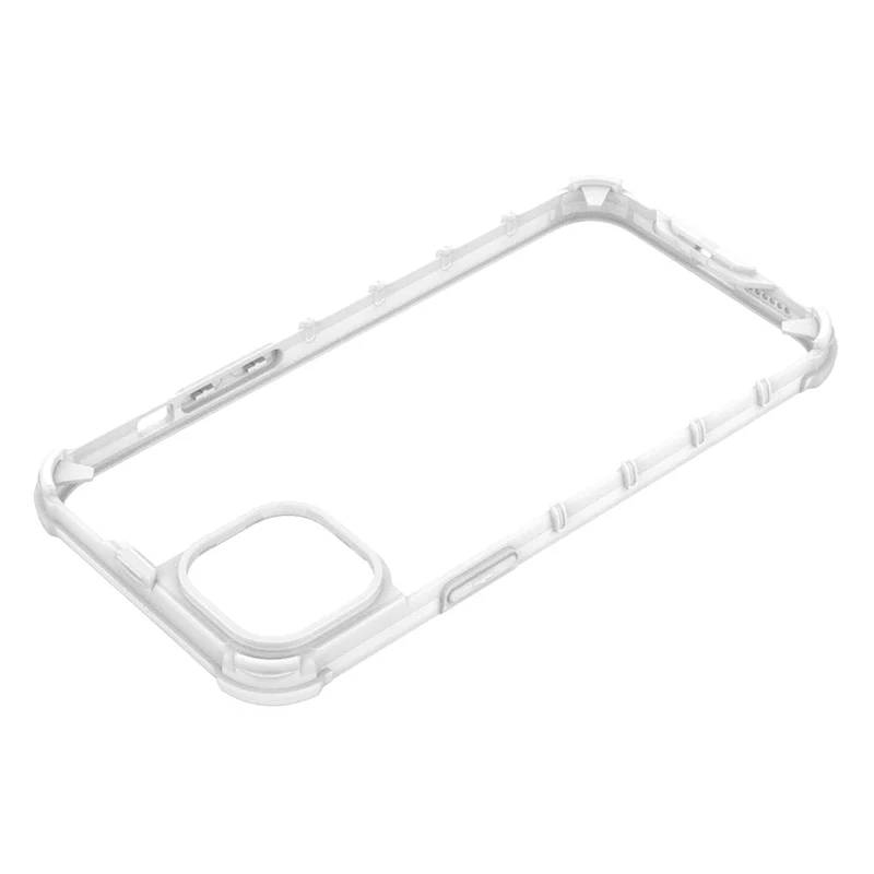 Pour la Protection de Drop Protection de Coussin D'airbag Iphone 15 pc + Couverture de Téléphone Tpu - Transparent