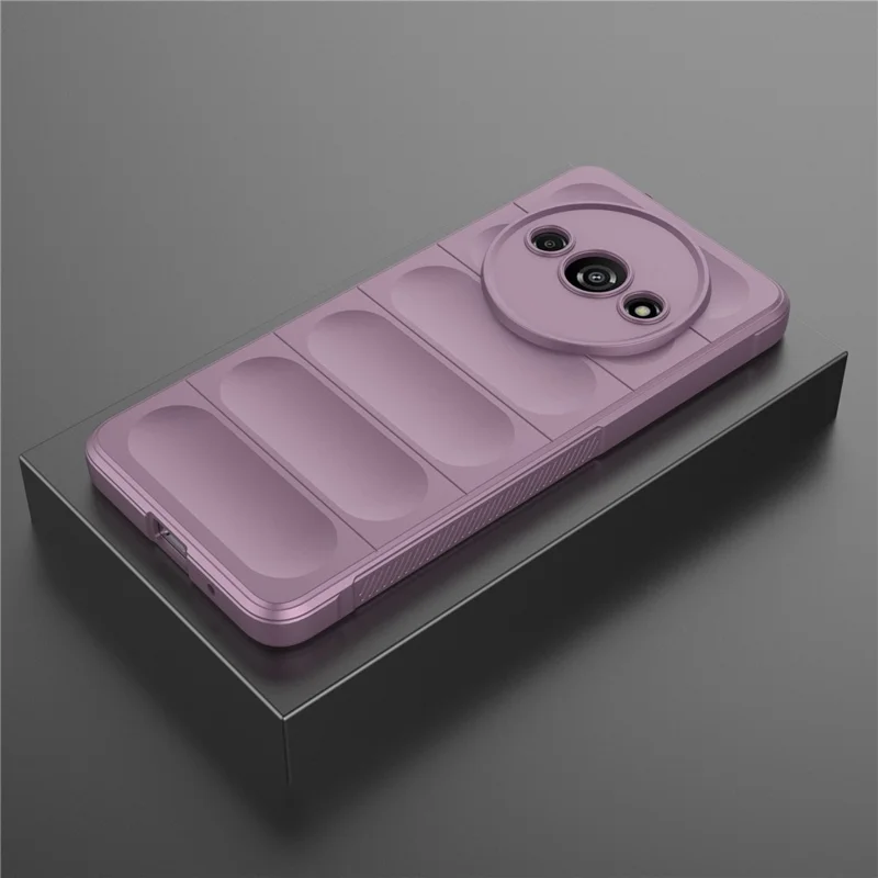 For Xiaomi Redmi A3 / Poco C61 4G Phone Protective Cover TPU Anti-slip Rugged Back Case - Light Purple