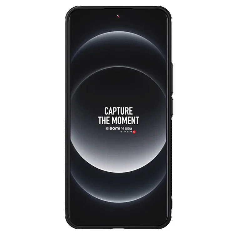 NILLKIN Carboprof Case para Xiaomi 14 Ultra Funda Cubierta del Obturador de la Cámara con Soporte TPU+Fibra de Aramida Carcasa de Teléfono
