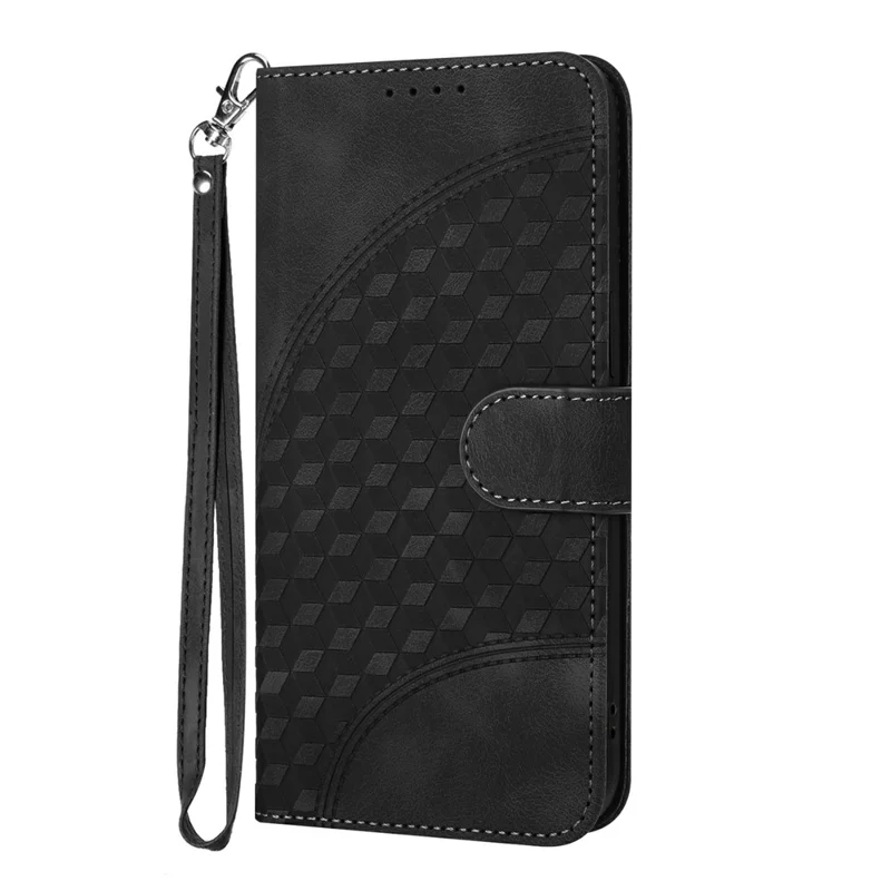 YX0060 For Google Pixel 9 Pro XL Case Elephant Head Pattern Leather Cell Phone Cover - Black