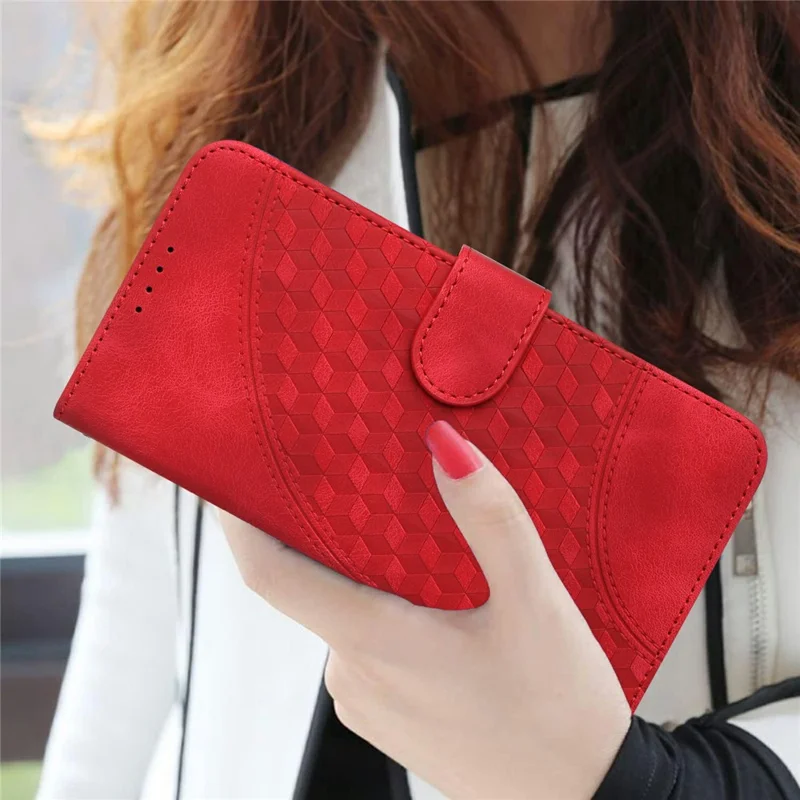 YX0060 For Google Pixel 9 Pro XL Case Elephant Head Pattern Leather Cell Phone Cover - Red