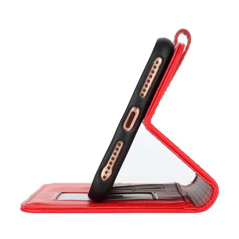 For Xiaomi Redmi Note 13 Pro 5G / Poco X6 5G Phone Cases Mandala Flower Leather Wallet Mobile Cover with Strap - Red