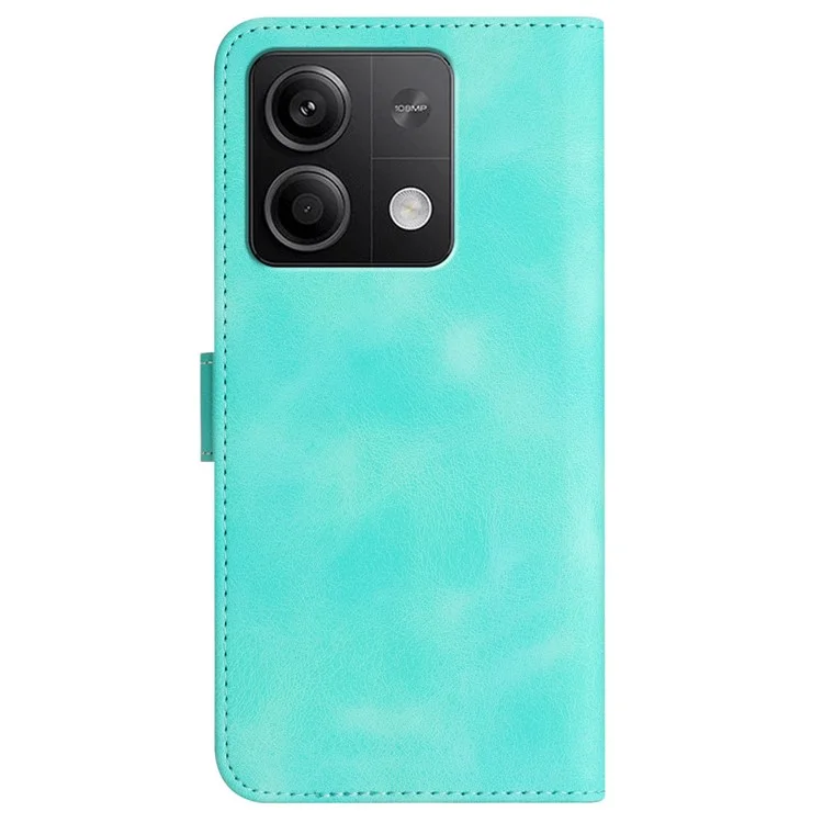 YX003 Per Xiaomi Redmi Note 13 5G Custodia in Pelle Wallet Stand Full Protection Imprinted Phone Case - Baby Blue
