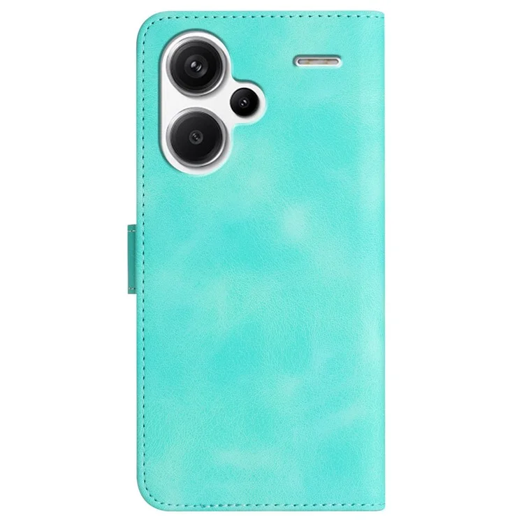 YX003 Per Xiaomi Redmi Note 13 Pro+ 5G Custodia in pelle Wallet Stand Resistente agli urti Custodia per telefono stampata - Baby Blue