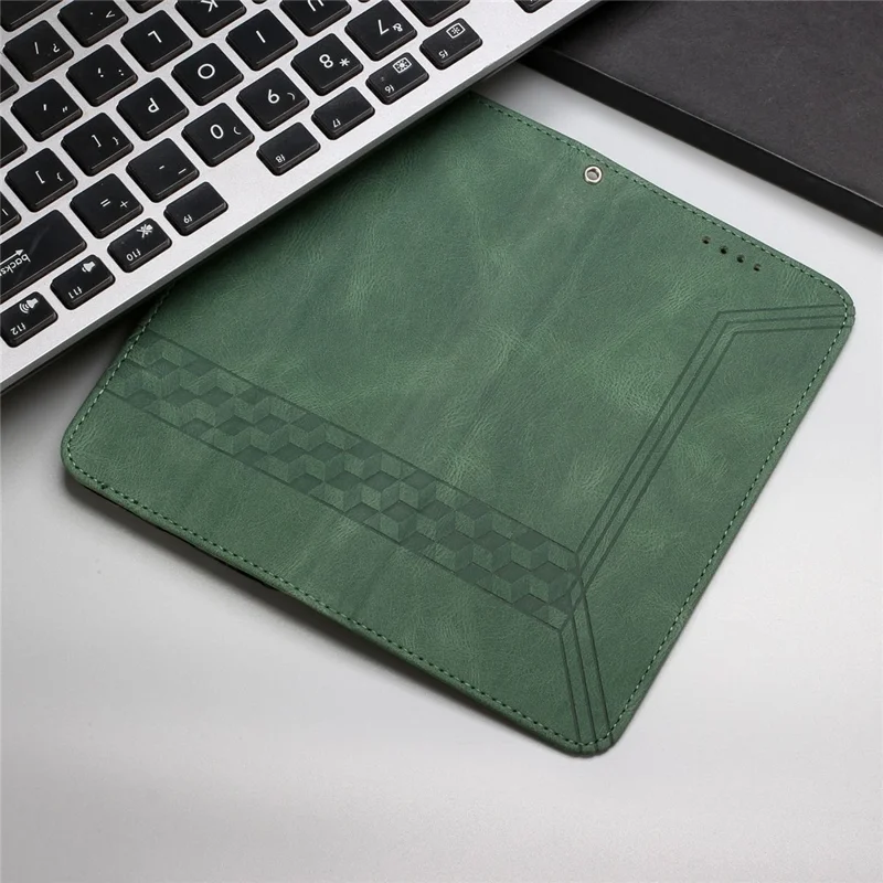 YX0010 Series Phone Stand Case for Google Pixel 9 / Pixel 9 Pro PU Leather Cell Phone Cover PU Leather Wallet - Blackish Green