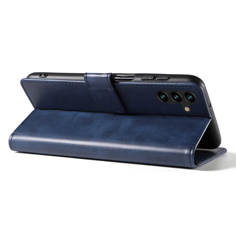 For Samsung Galaxy A15 4G / A15 5G Leather Cover Flip Stand Wallet Phone Case - Blue