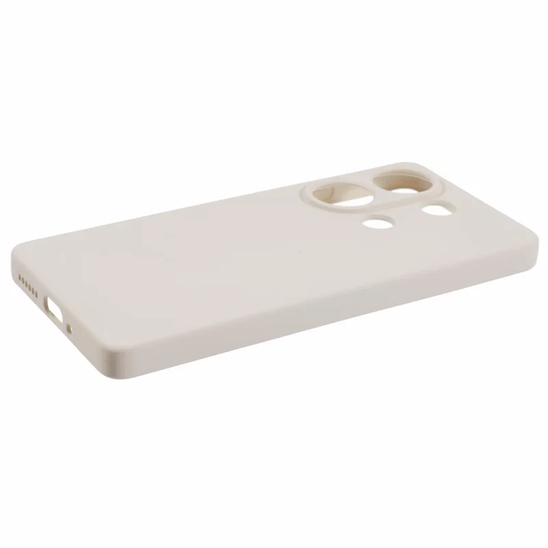 Pour Xiaomi Redmi Note 13 Pro 4G / Poco M6 Pro 4G Coque Caoutchoutée en fibre TPU - Blanc