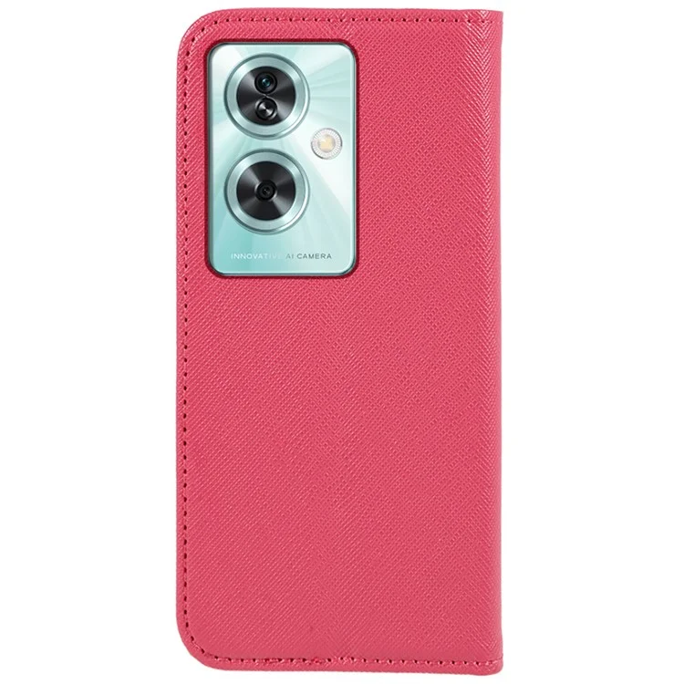 For OnePlus Nord N30 SE 5G Drop Resistant Case PU Leather Flip Phone Wallet Cover - Pink