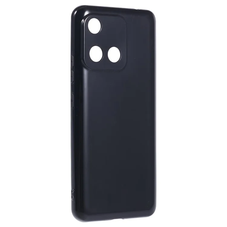 For Cubot A1 Case Slim Fit Shockproof Flexible TPU Phone Cover - Black