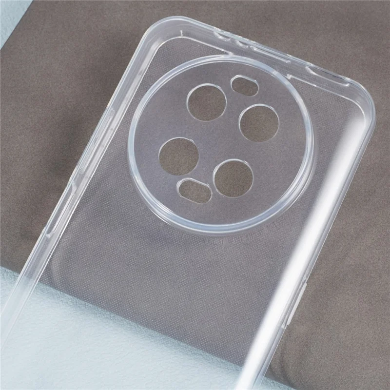 For Ulefone Armor 23 Ultra Case Soft TPU Anti-Scratch Phone Cover - Transparent