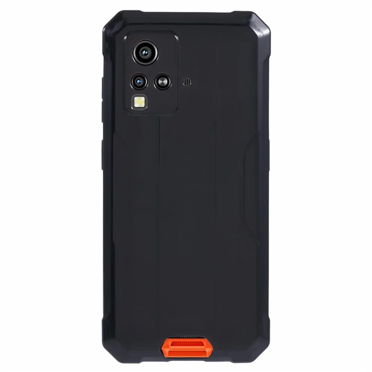 Für Blackview BV4800 Hülle Flexibles TPU Fallschutz Handyhülle - Schwarz