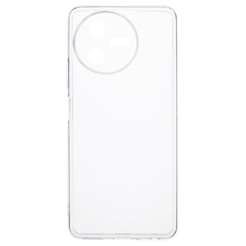 For Blackview Oscal Tiger 12 Case Soft TPU Precise Cut-outs Lens Protection Phone Cover - Transparent