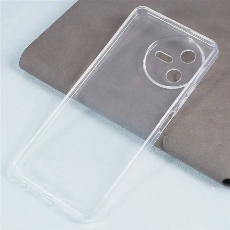 For Blackview Oscal Tiger 12 Case Soft TPU Precise Cut-outs Lens Protection Phone Cover - Transparent