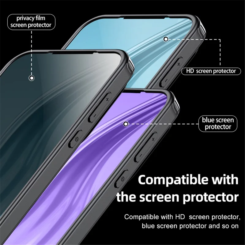 For Huawei Pura 70 Pro / Pura 70 Pro+ Shockproof Phone Case Anti-Scratch TPU+PC Phone Back Cover - Transparent