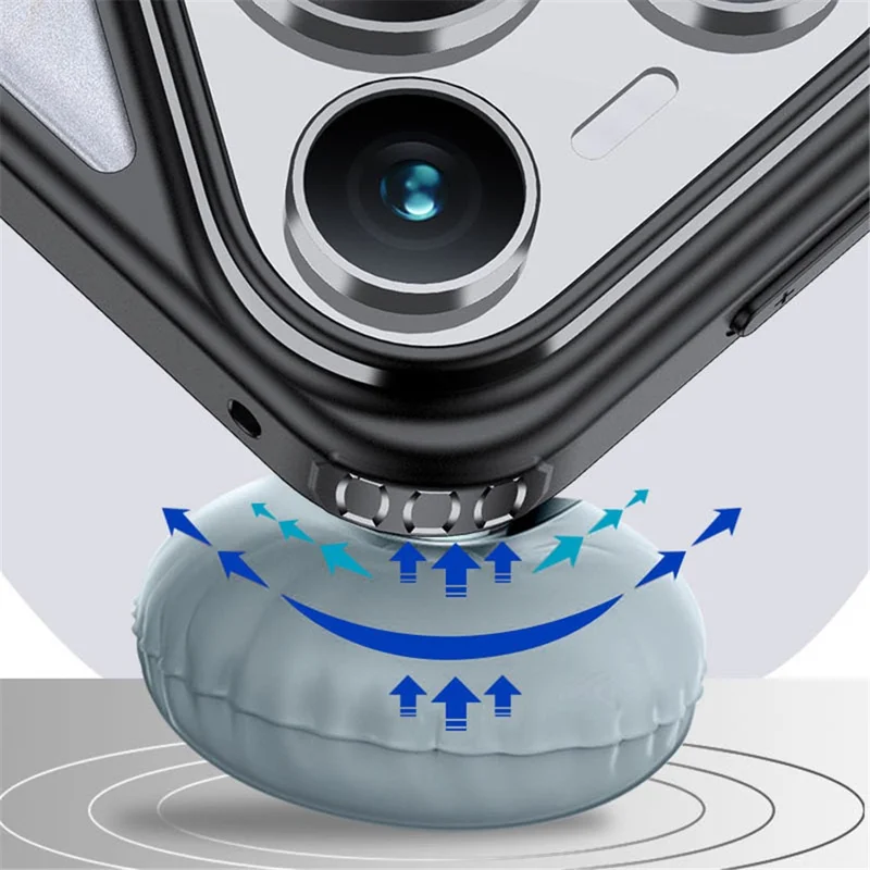 For Huawei Pura 70 Pro / Pura 70 Pro+ Magnetic Phone Case Magnetic Case PC+TPU Cover - Matte Black