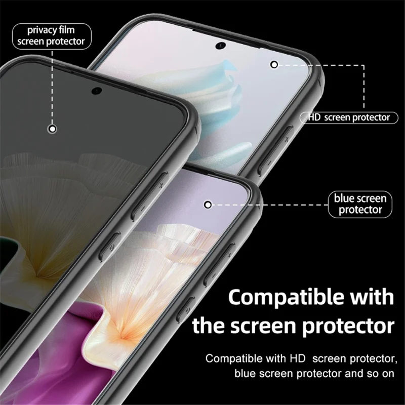 For Huawei Pura 70 Ultra Drop Protection Phone Case TPU+PC Hybrid Cover - Transparent