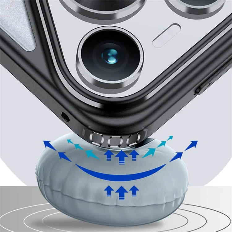 Pour Huawei Pura 70 Anti-Scratch Cell Phone Case Hybrid TPU + PC Slim-Fit Phone Cover - Transparent