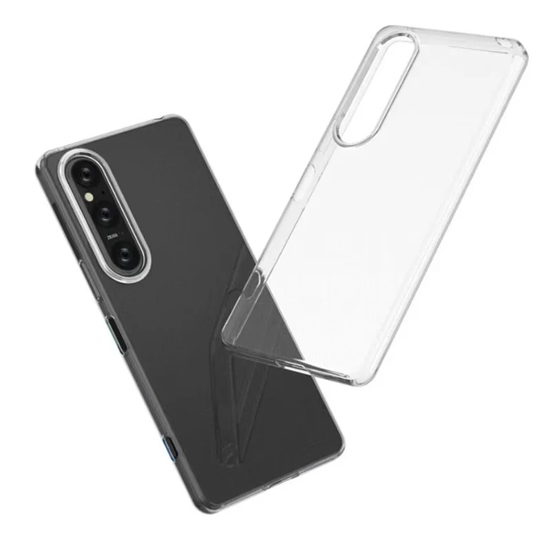 For Sony Xperia 1 VI Case Soft TPU Watermark-Free Transparent Phone Cover