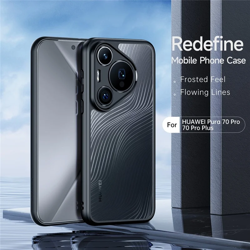 Série Dux Ducis Aimo Pour Huawei P70 Pro Case Black Phone Couverture (certification Reach)