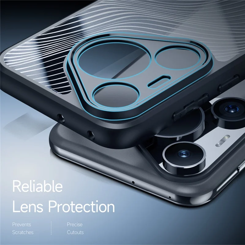 Série Dux Ducis Aimo Pour Huawei P70 Pro Case Black Phone Couverture (certification Reach)