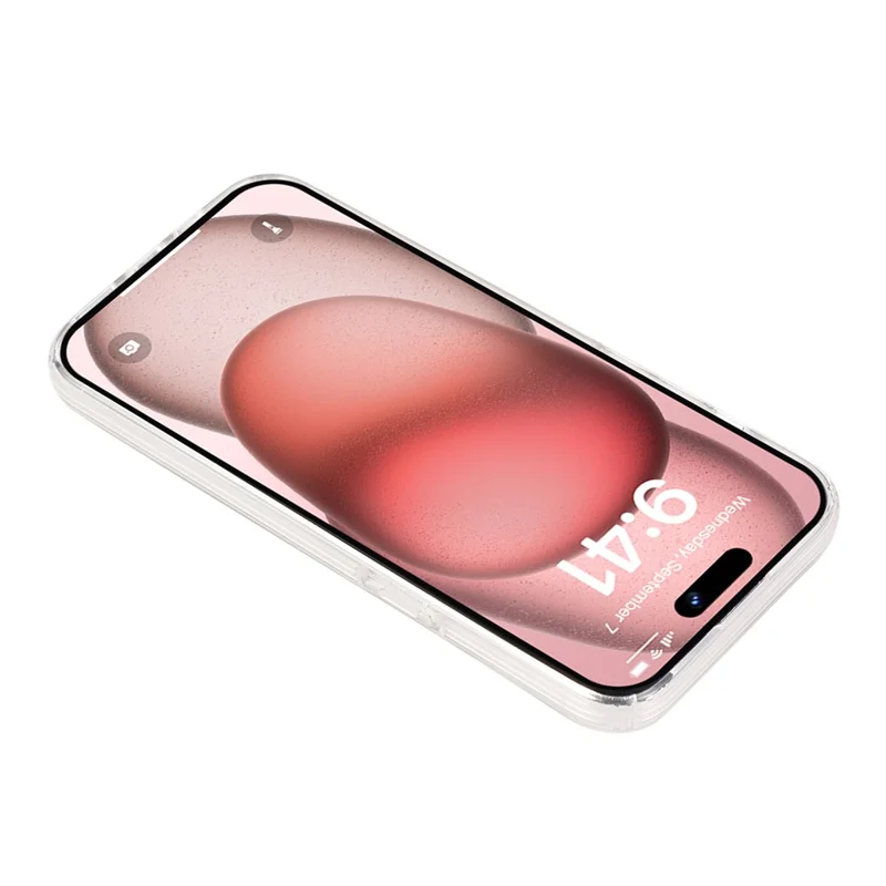 For iPhone 14 Pro Max TPU Case Airbag Protection Smart Phone Cover with Marble Pattern - MR12