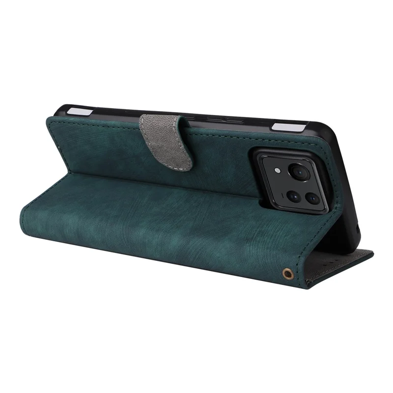 For Asus Zenfone 11 Ultra 5G Case with Strap RFID Blocking Wallet Phone Leather Cover - Green