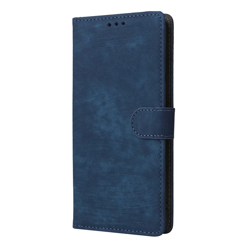 For Asus Zenfone 11 Ultra 5G Case with Strap RFID Blocking Wallet Phone Leather Cover - Blue