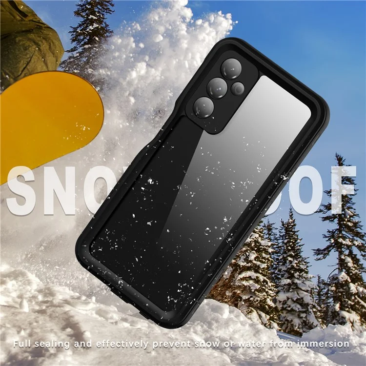 REDPEPPER Serie A para Samsung Galaxy A25 5G (Global) (161,0 x 76,5 x 8,3 mm) Carcasa antiimpactos con protector de pantalla incorporado Funda resistente al agua IP68 para teléfono