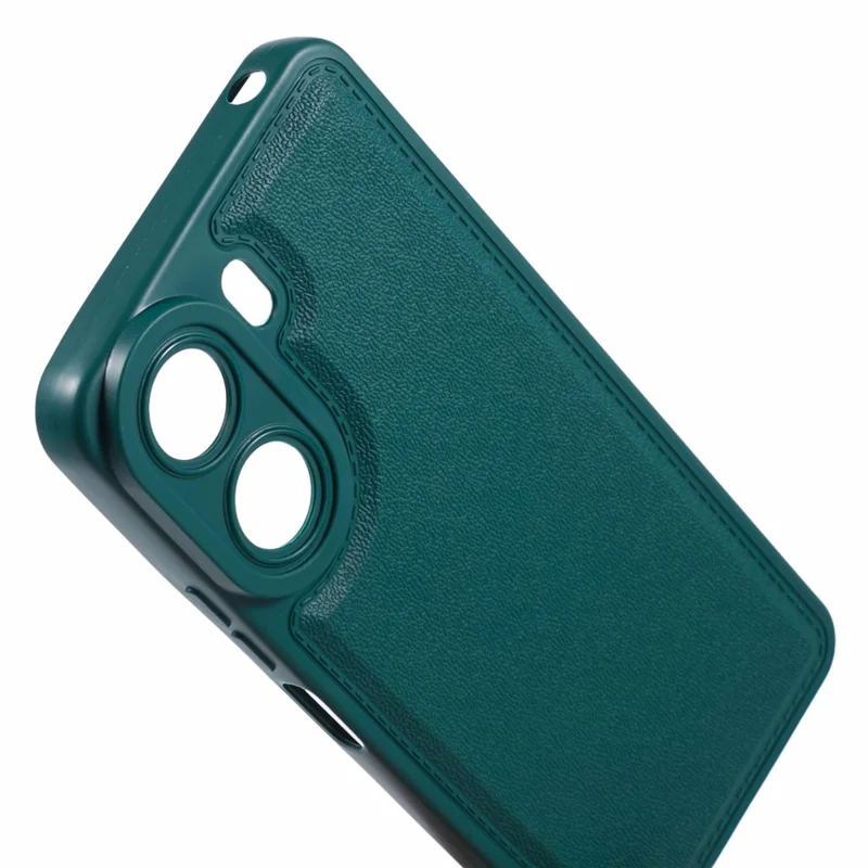 XL Series for Xiaomi Redmi 13C 4G / Poco C65 4G TPU Case Air Cushion Anti-Drop Design Cover - Army Green