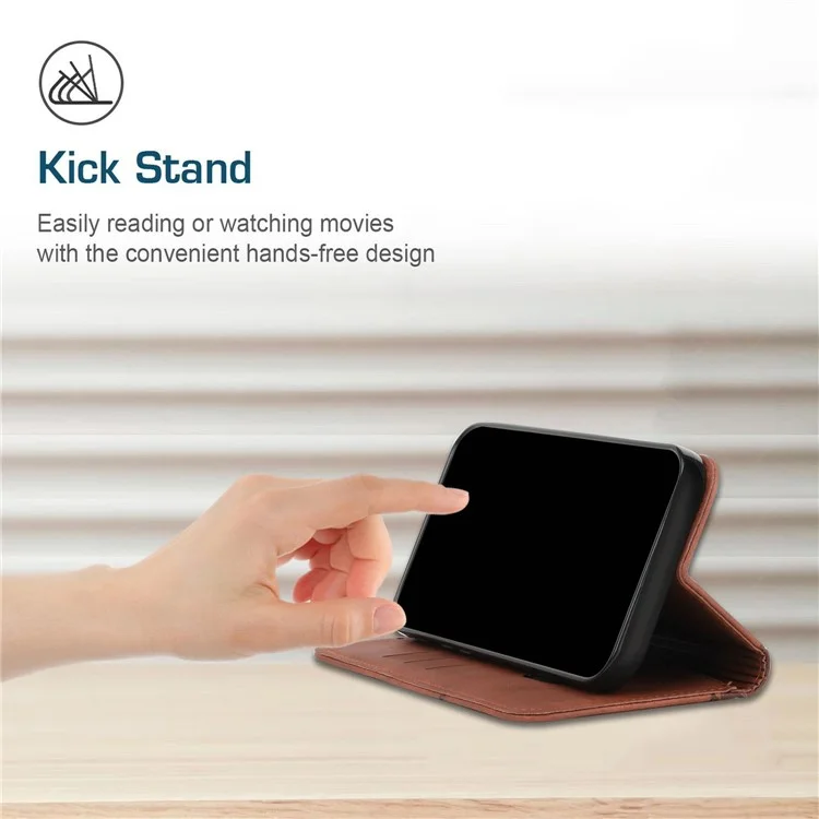 For Realme 12 Pro 5G / 12 Pro+ 5G Phone Case Wallet Splicing Rhombus PU Leather Flip Cover - Brown