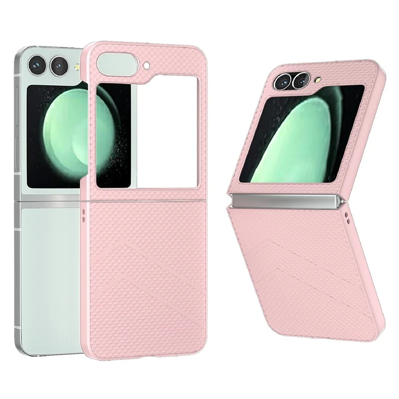 For Samsung Galaxy Z Flip7 FE 5G / Z Flip6 5G Case Hard PC Matte Folding Phone Cover - Pink