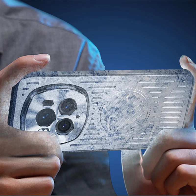 Étui de protection pour téléphone à dissipation de chaleur For Honor Magic6 Pro 5G - Argent