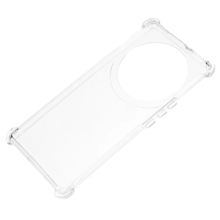 For Honor X9a 5G / X40 5G / Magic5 Lite 5G Case Corners Shockproof Protection PC+TPU Phone Cover - Transparent