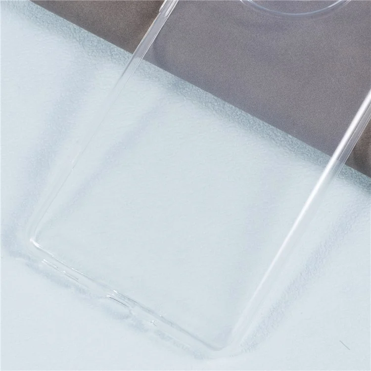 For OnePlus Ace 3 5G / 12R 5G Clear Phone Case Glossy Watermark-Free Soft TPU Cover