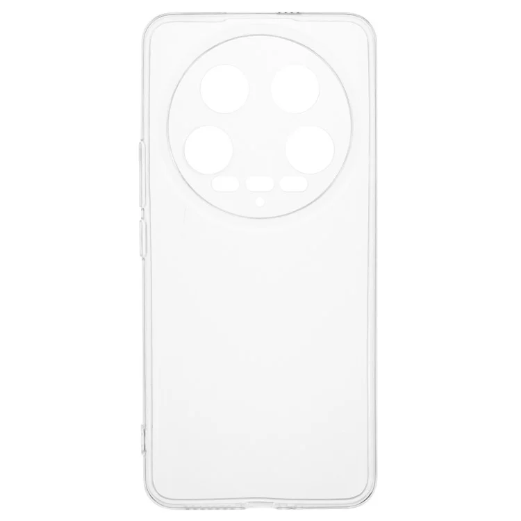 Чехол из ТПУ для Xiaomi 14 Ultra, глянцевая поверхность, защита от царапин и воды