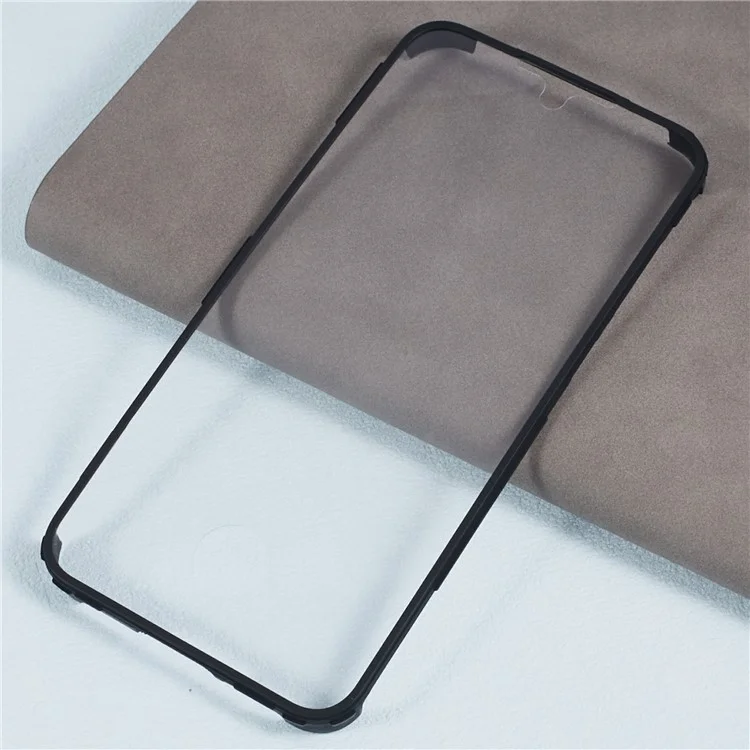 Per Samsung Galaxy A55 5G Clear Case Acrylic+TPU Anti-drop Phone Cover con PET Screen Protector