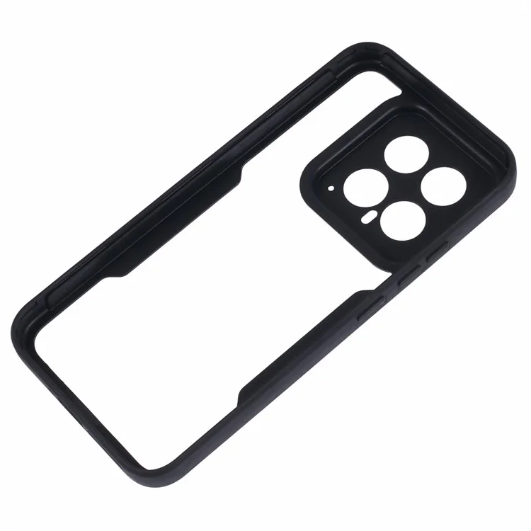 Pour étui de téléphone portable Xiaomi 14 en acrylique + coque antichoc en TPU