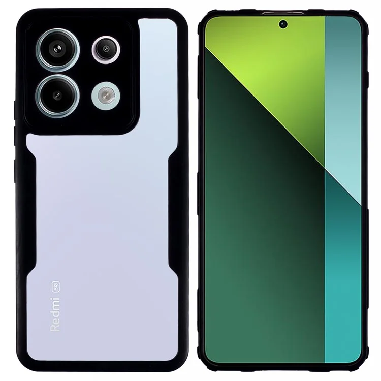 For Xiaomi Redmi Note 13 Pro 5G / Poco X6 5G Phone Case Full Body Protection Acrylic + TPU Shell
