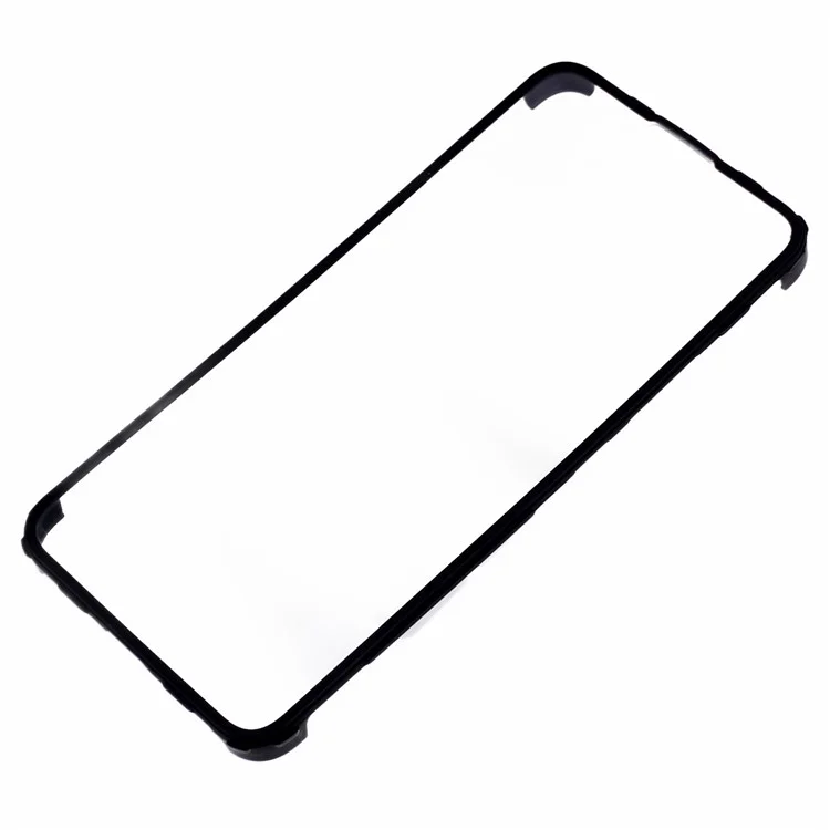 Para Xiaomi Poco F5 Pro 5G / Redmi K60 5G / K60 Pro 5G Capa Acrylic + TPU Capa de Proteção Corpo Inteiro - Preto