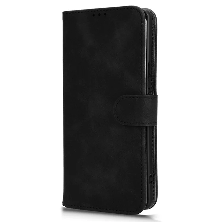 Per vivo V30 5G / V30 Pro 5G Custodia in Pelle Sensazione Pelle Flip Stand Wallet Phone Cover - Nero
