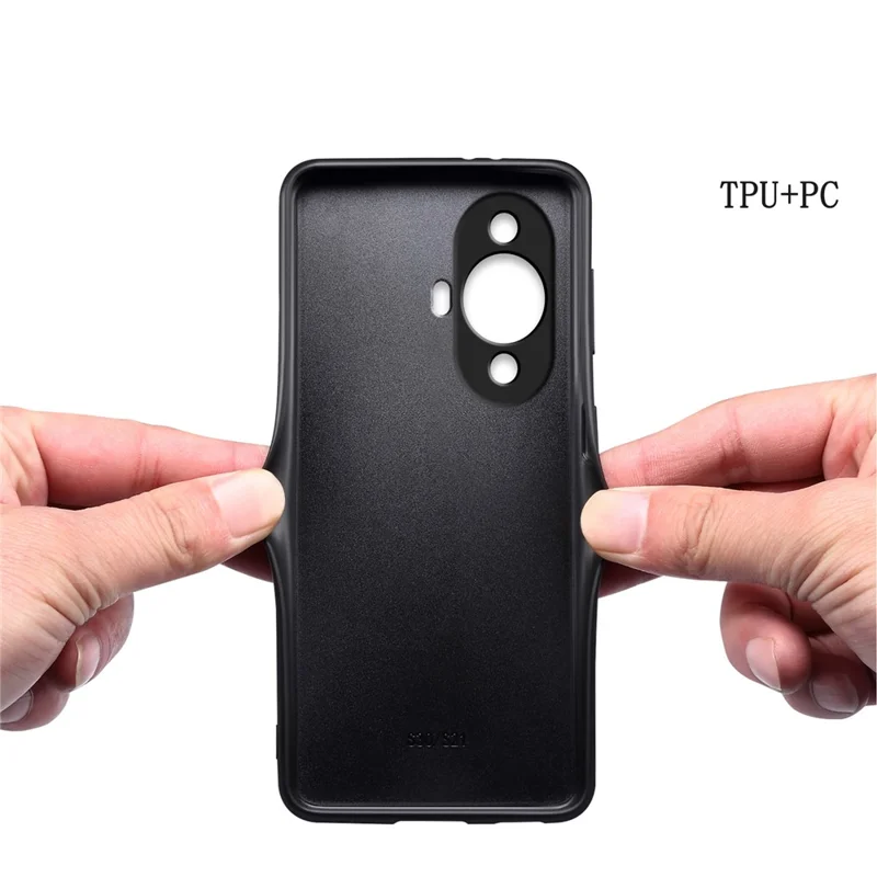 For Huawei nova 11 / nova 12s 4G / nova 12 Lite 4G Case Scratch-Resistant PU+PC+TPU Hybrid Phone Cover - Green