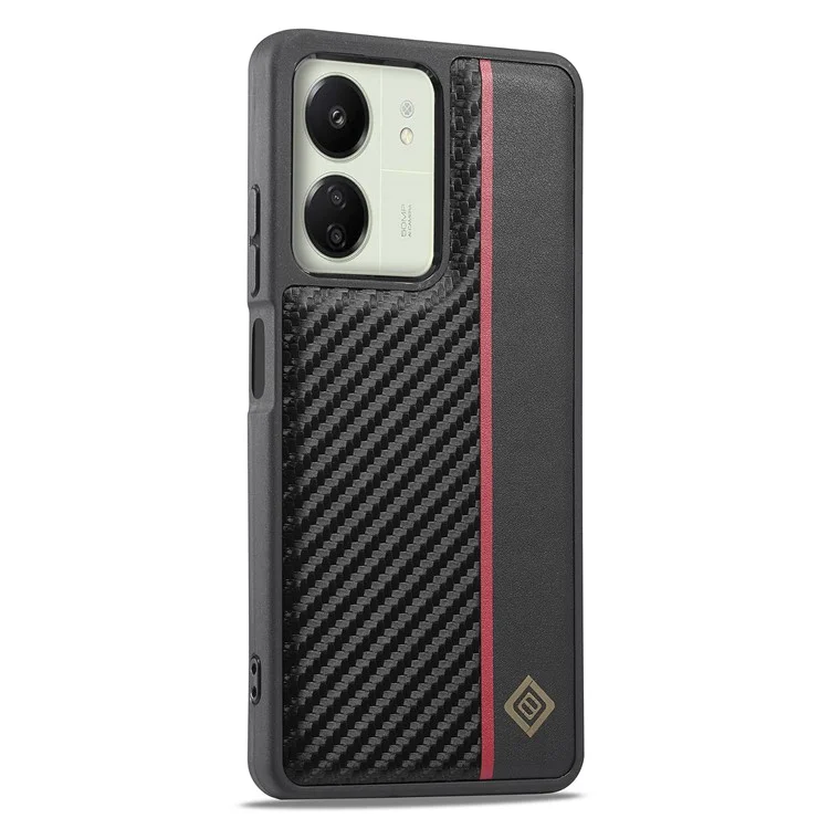 LC.IMEEKE для Xiaomi Redmi 13C 4G / 5G / 13R 5G / Poco M6 5G / Poco C65 4G Чехол Кожа+EVA+TPU Чехол для телефона