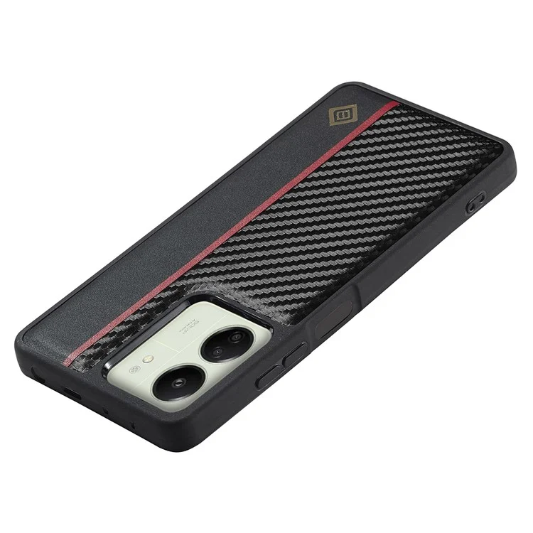 LC.IMEEKE для Xiaomi Redmi 13C 4G / 5G / 13R 5G / Poco M6 5G / Poco C65 4G Чехол Кожа+EVA+TPU Чехол для телефона