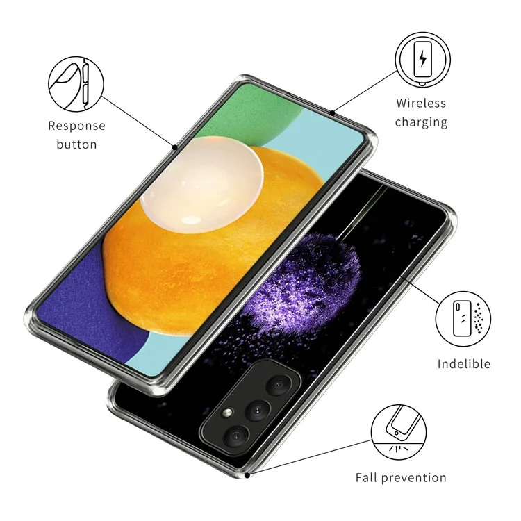 Per Samsung Galaxy A35 5G Case Pattern TPU Slim Shockproof Phone Cover - Tarassaco