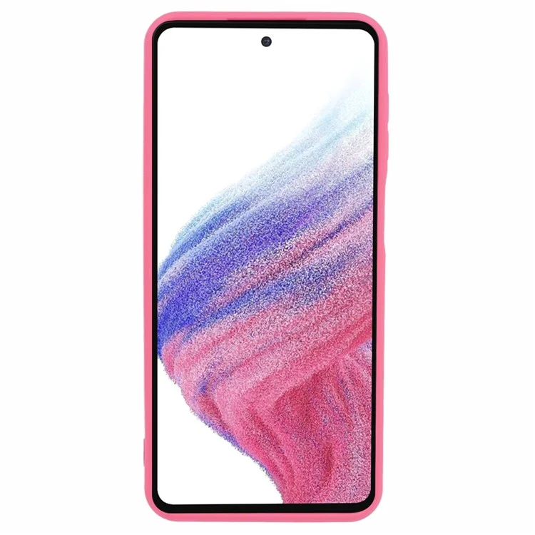 JTW-Serie für Samsung Galaxy A52 4G / A52s 5G / A52 5G TPU-Hülle Down Jacket Rubberized Phone Cover - Rose