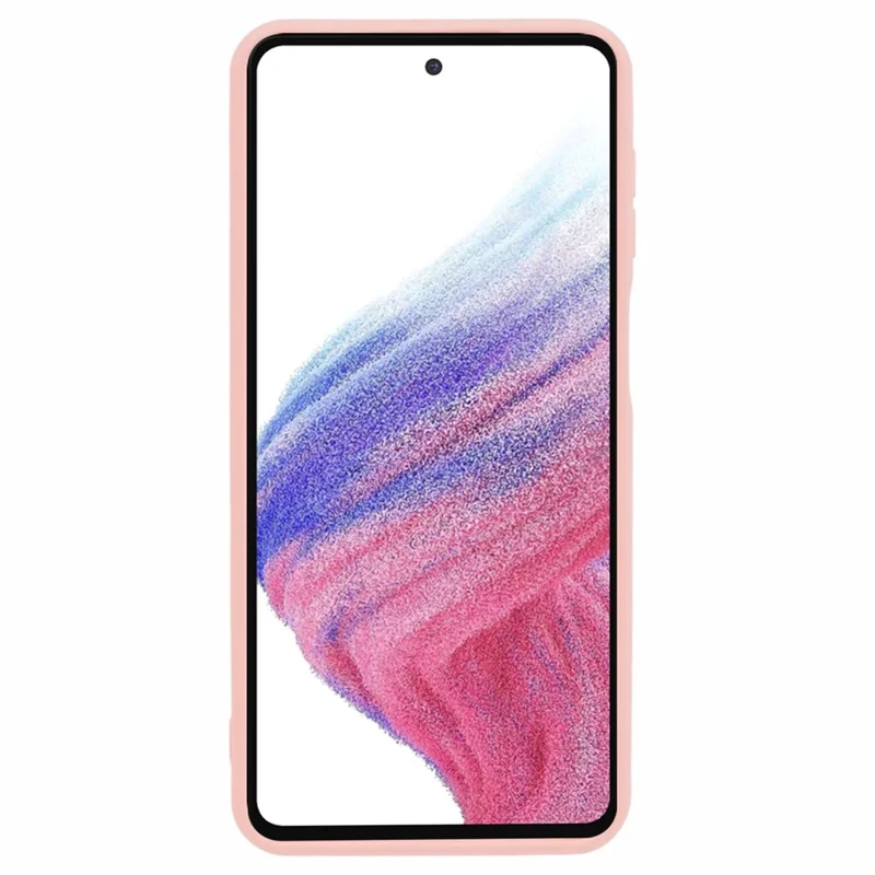 JTW Series For Samsung Galaxy A52 4G / A52s 5G / A52 5G TPU Case Down Jacket Rubberized Phone Cover - Pink