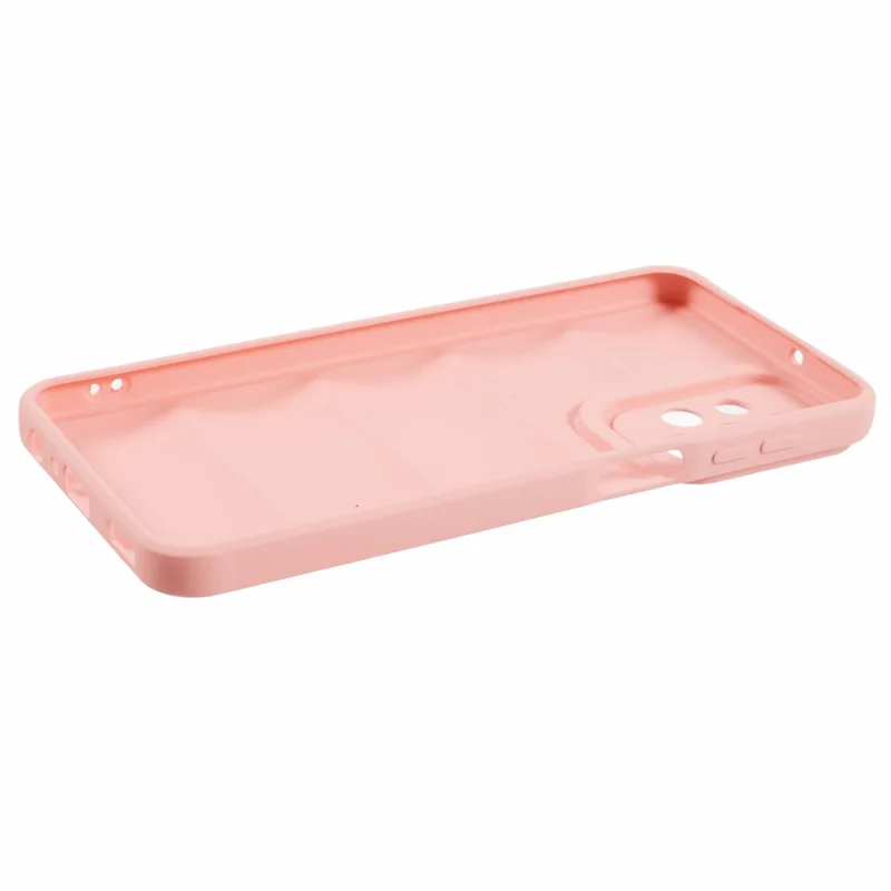 JTW Series For Samsung Galaxy A52 4G / A52s 5G / A52 5G TPU Case Down Jacket Rubberized Phone Cover - Pink