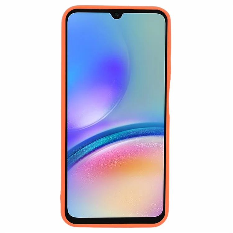 Serie JTW per Samsung Galaxy A34 5G Custodia Slim Anti-graffio Down Jacket TPU Cover per Telefono - Arancione